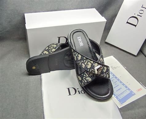 dior sneaker slippers|Dior slippers for men.